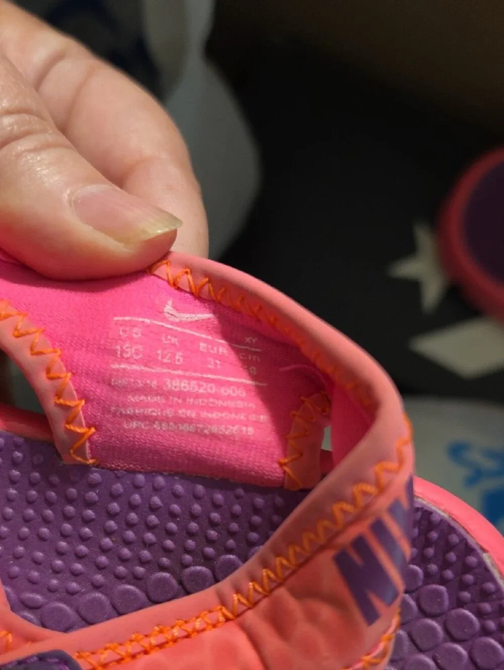 Nike bright pink
